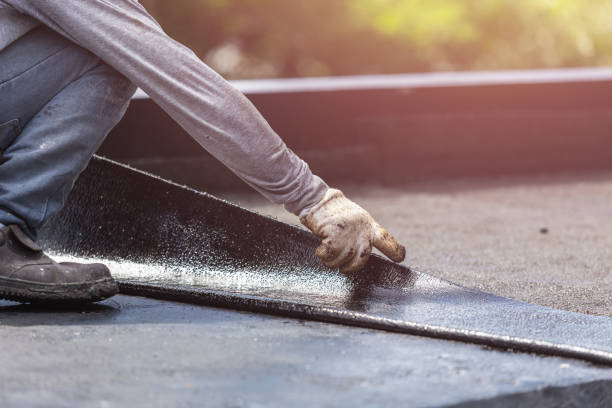 Professional Interior Drainage System technician working in Roann, IN